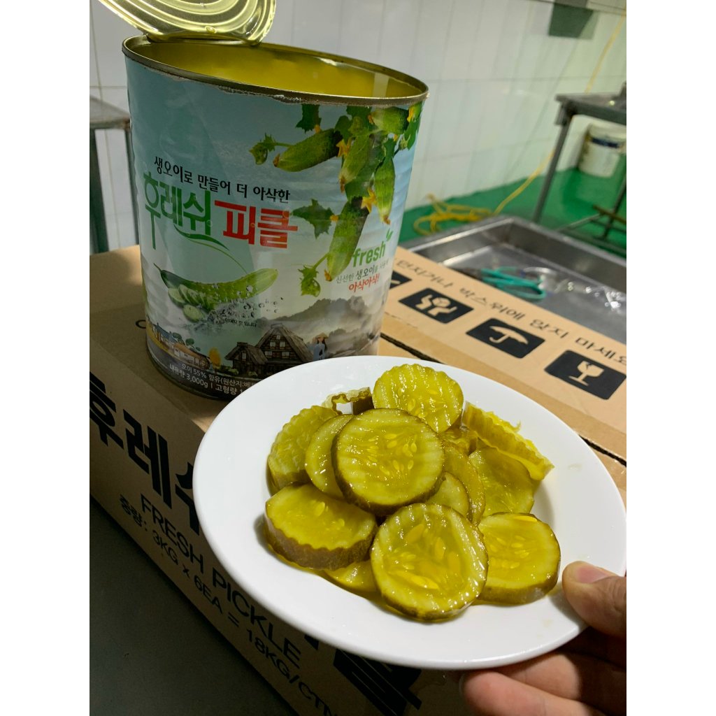 Dưa chuột muối chua ngọt kiểu Hàn Quốc - 830gram