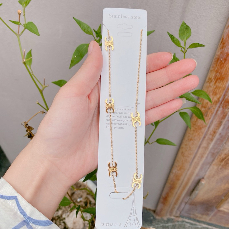 Dây Chuyền Mắt Xích Logo Thương Hiệu