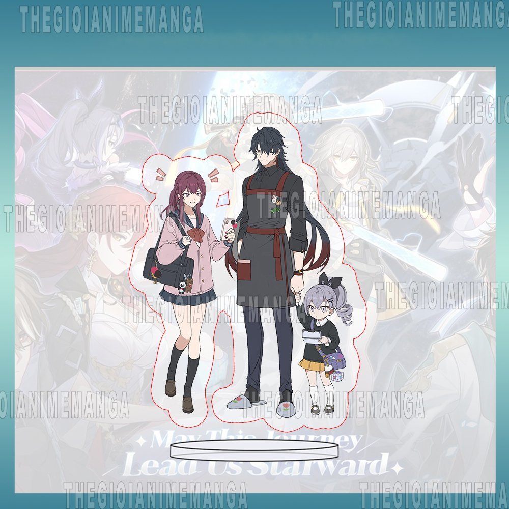 Mô hình Standee HONKAI STAR RAIL ver MẪU GIÁO tượng trang trí trưng bày mica acrylic anime chibi
