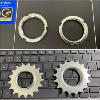 Líp 1 tầng 17t fixed gear kèm ốc khoá
