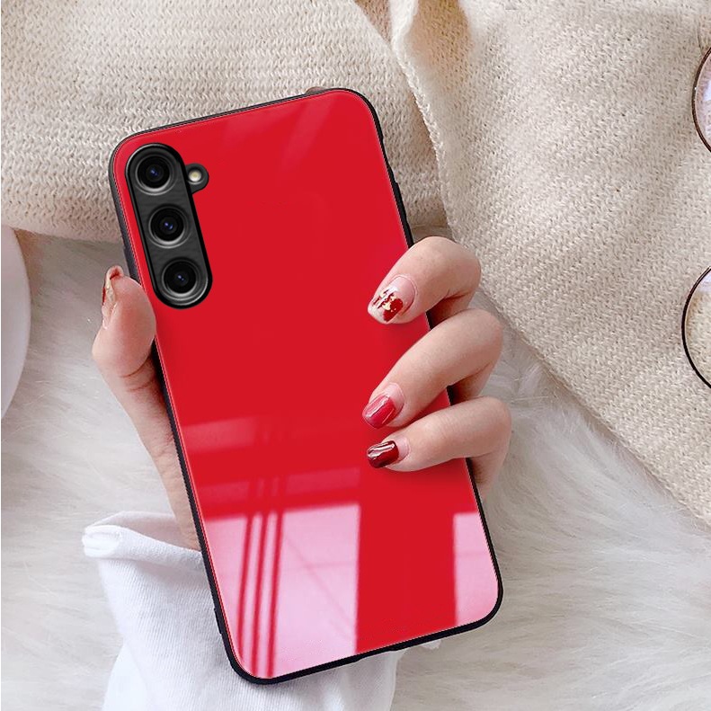 Ốp Lưng SAMSUNG GALAXY S23 FE 5G Mặt kính gương sáng bóng cao cấp