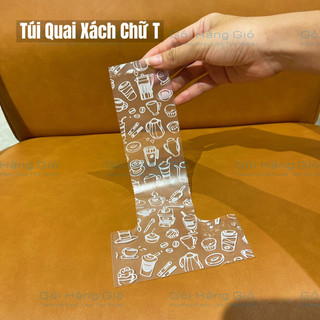 Túi chữ t in hình cute