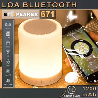 Loa Bluetooth CL-671 | Cảm Ứng Chạm, Led RGB, Âm Thanh To, Bass Mạnh | Giòng Loa Giá Rẻ, Dùng Làm Loa Nghe Nhạc, Đèn Tra