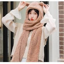 Khăn len quàng cổ nữ cho mùa đông