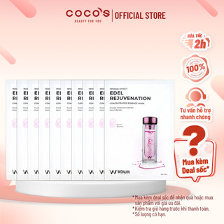 Combo 10 miếng Mặt Nạ Wonjin Effect Concentrated Essence Mask - Edel Rejuvenation