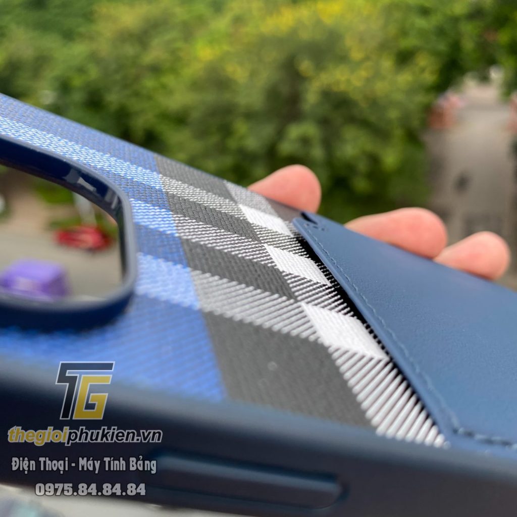 Ốp lưng cài thẻ cho iPhone 15 Pro và 15 Pro Max chính hãng X-level cao cấp