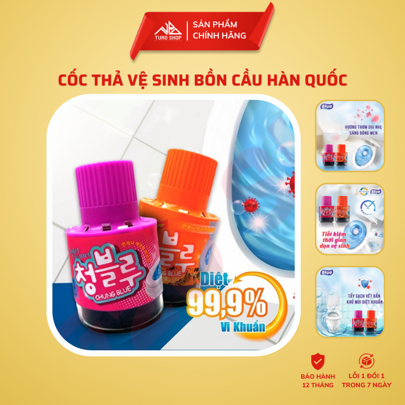 Chai thả bồn cầu và diệt khuẩn hương hoa Joeunmiso Hàn Quốc - Chất tẩy đặt bồn cầu làm thơm Toilet - CTBC01