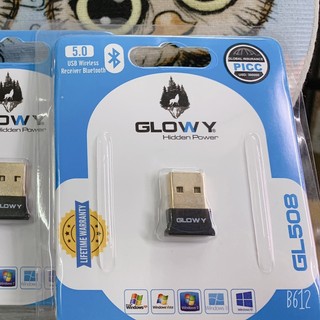Bộ thu Bluetooth 5.0 _ USB Bluetooth Gloway GL508 _ Bảo hành trọn đời