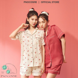 GU - Đồ bộ tay ngắn, quần ngắn Satin thoáng mát
