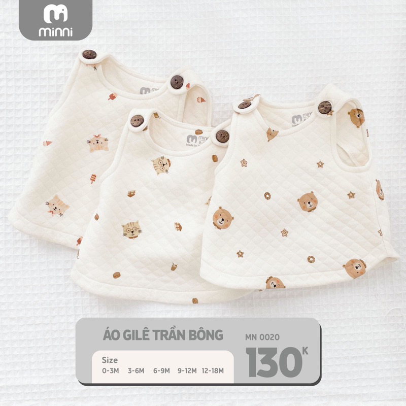 Áo Ghile nỉ trần bông chính hãng