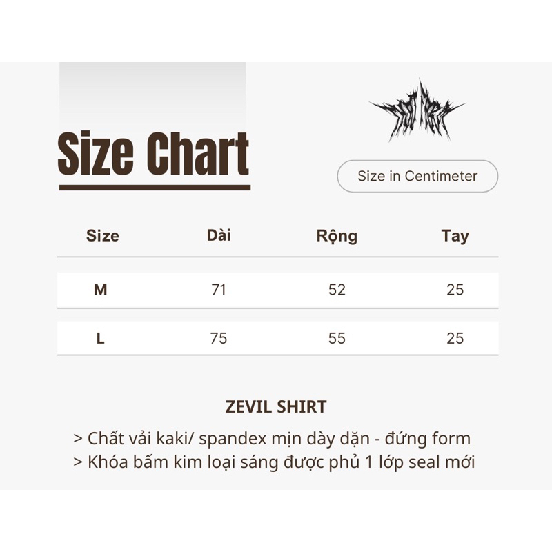 Áo sơ mi 𝐙𝐄𝐕𝐈𝐋 𝐒𝐇𝐈𝐑𝐓