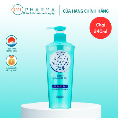 Gel Tẩy Trang Làm Sạch Nhanh Softymo Kosé Nhật Bản (Chai 240ml)