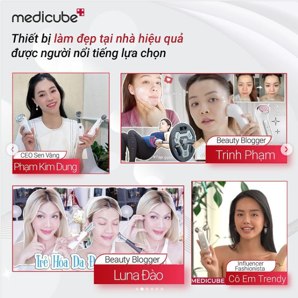 Thiết Bị Nâng Cơ, Trẻ Hoá Da Medicube AGE-R Derma EMS Shot