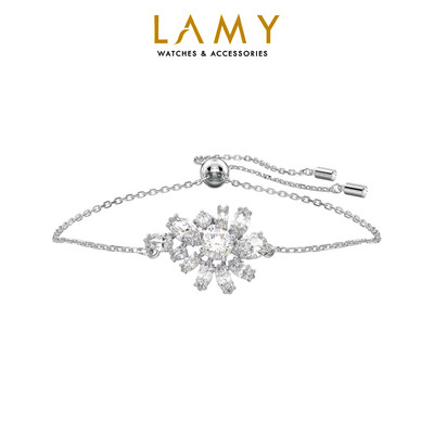 Vòng tay LAMY Gema Clear Crystals Bracelet Silver 2089