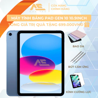 Máy Tính Bảng l PAD GEN 10, Màn Hình 10,9 inch - Tải Sẵn Ứng Dụng, Bảo Hành 6-12th, Lỗi 1 Đổi 1 Trong 30 Ngày.