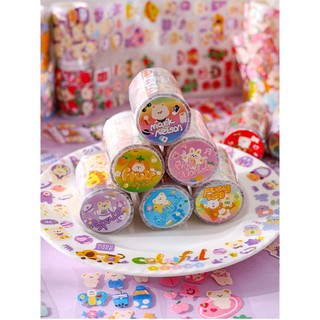 (503) Sticker, Hình Dán Cuộn Trang Trí Sổ