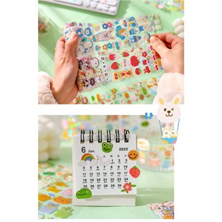 (503) Sticker, Hình Dán Cuộn Trang Trí Sổ