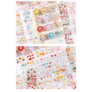 (503) Sticker, Hình Dán Cuộn Trang Trí Sổ