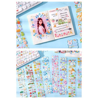 (503) Sticker, Hình Dán Cuộn Trang Trí Sổ