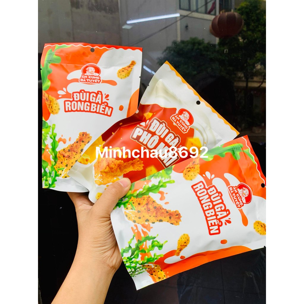 Ăn cùng bà Tuyết - nhiều loại :Quẩy đùi gà, mái ngói, mái bờ lô.... siêu ngonnn