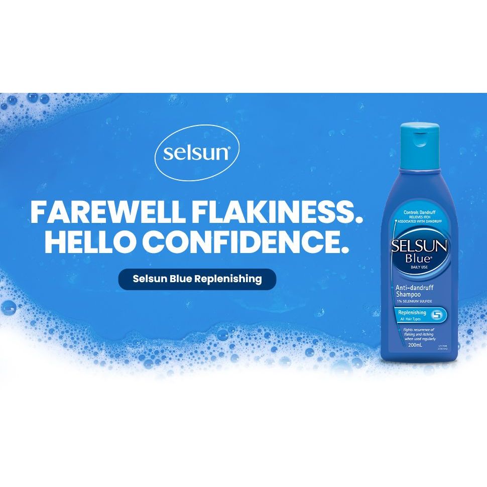 [Bản Úc] Dầu gội chống gàu và ngứa Selsun anti dandruff shampoo 200ml