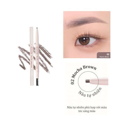 Chì Kẻ Mày Đầu Mảnh Dearmay The Chic Eyebrow Pencil