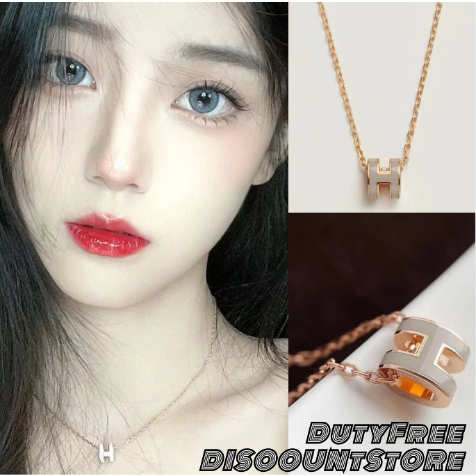 Hermès/Dòng Pop H/Mini/Vòng cổ nữ/Dây chuyền xương đòn/