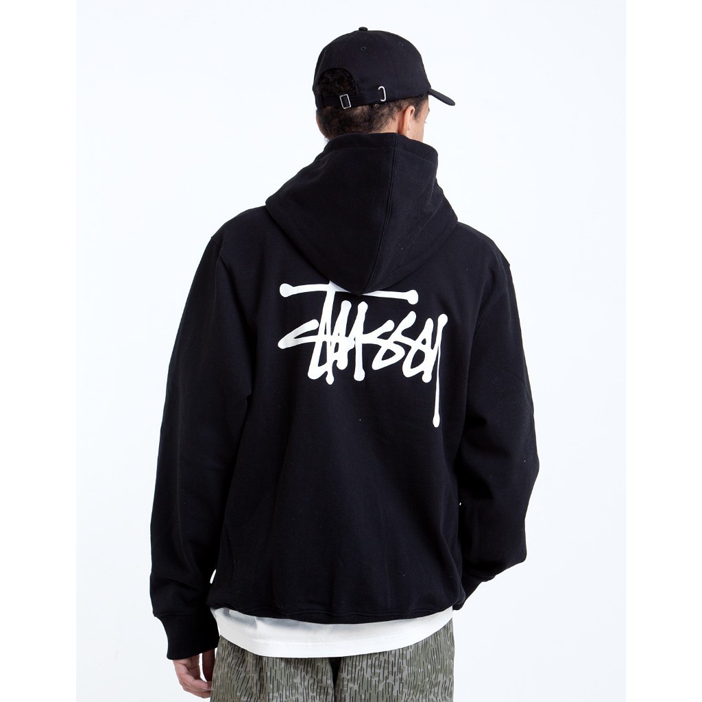 Áo Hoodie Nam Nữ Stussy Nỉ Bông In Hoạ Tiết Chữ Kí Trắng Áo Nỉ Hoodie Nam STUSY In Logo 2 Mặt Áo Siêu Đẹp