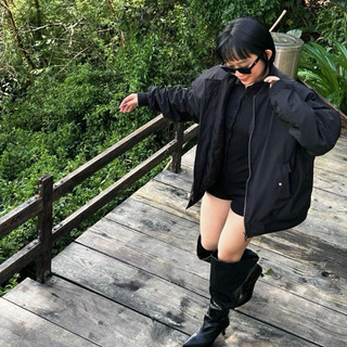 PILOT BOMBER JACKET - Áo khoác dù trần phao