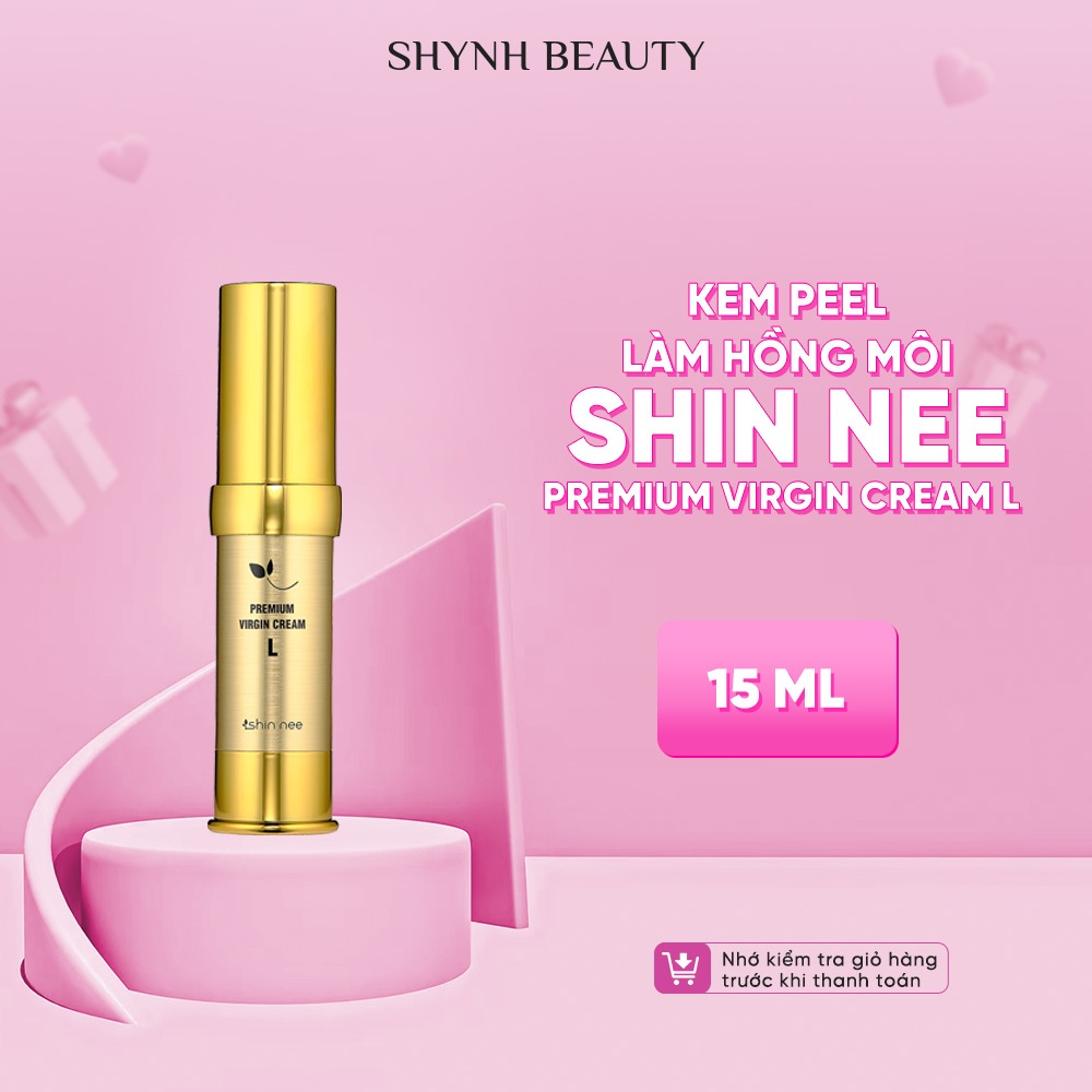 Kem làm hồng môi Shin Nee Premium Virgin Cream L 15ml