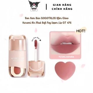Son Kem Bùn GOGO TALES AFTER GLOW Bóng Thạch Trong Suốt Air Mud Feeling Soft Fog Upper Lip GT476 - GOGOC319 Kuromi