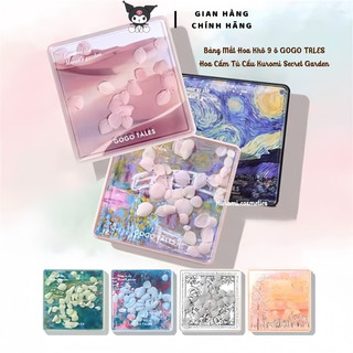  Bảng phấn mắt Hoa Khô 9 ô Gogo Tales Hoa Cẩm Tú Cầu Secret Monet Garden Eyeshadow Palette Kèm Gương GT289