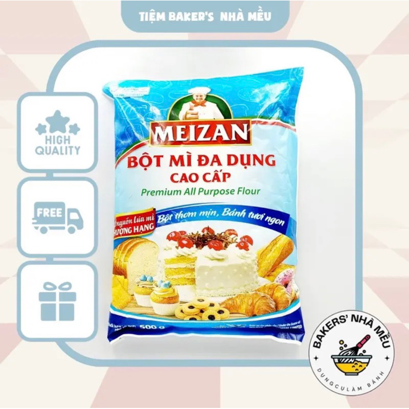 Bột Mì Đa Dụng Meizan 500G/Gói