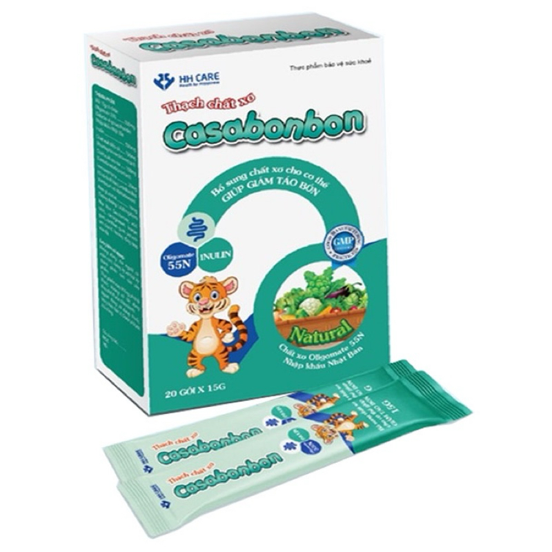 ✅ THẠCH CHẤT XƠ  CASABONBON DHT - Chất Xơ Nhật Bản tự nhiên - Chống Táo Bón