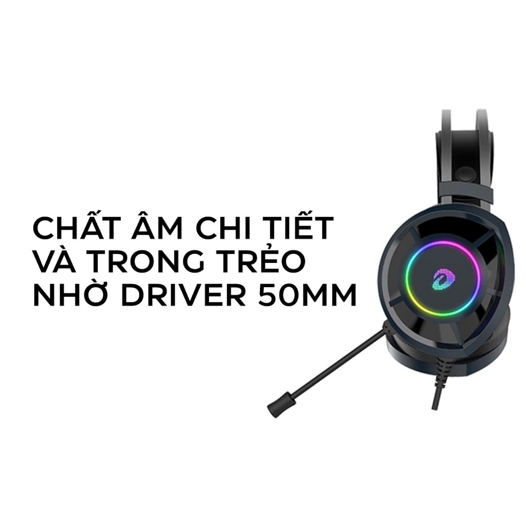 Tai nghe DAREU EH469 RGB có Mic