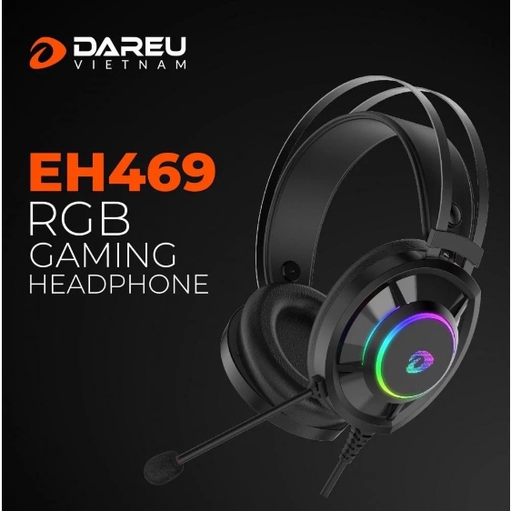 Tai nghe DAREU EH469 RGB có Mic