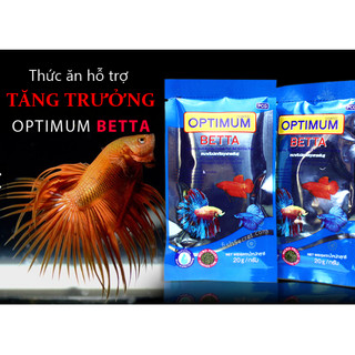 Thức ăn dành cho cá Betta Optimum gói 20g
