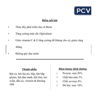 Thức ăn dành cho cá Betta Optimum gói 20g