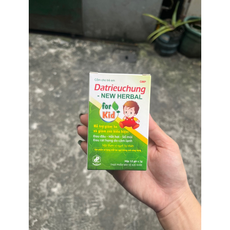 Datrieuchung new herbal - đa triệu chứng dùng cho trẻ từ 6 tháng tuổi