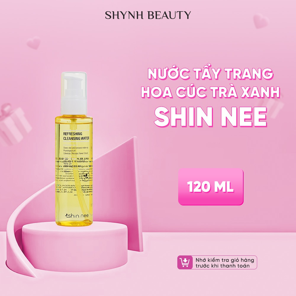 Nước tẩy trang Hoa Cúc Trà Xanh Shin Nee 120ml