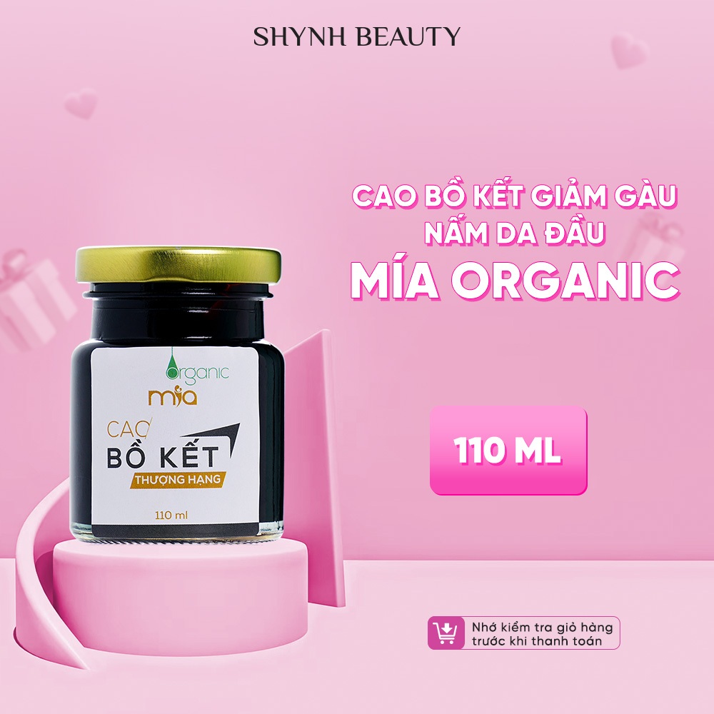 Cao Bồ Kết giảm gàu, nấm da đầu hiệu quả Mía Organic 110ml