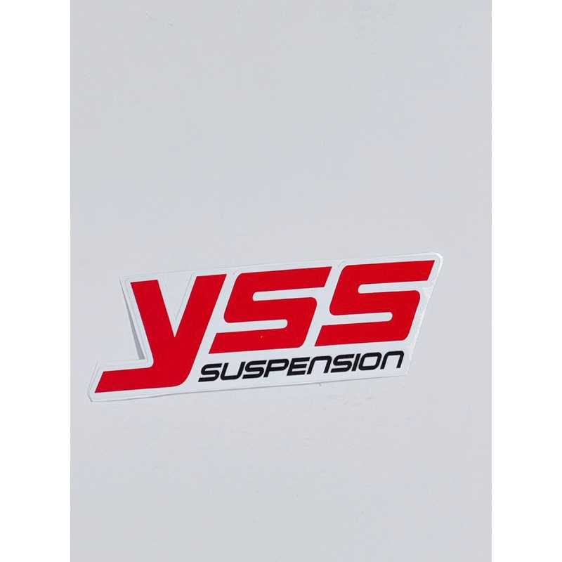 Tem dán chữ Yss in chìm dán trang trí xe máy, laptop…có sẵn keo