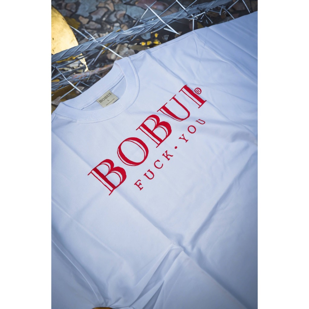 ÁO THUN OVERSIZED BOBUI FU BIG LOGO