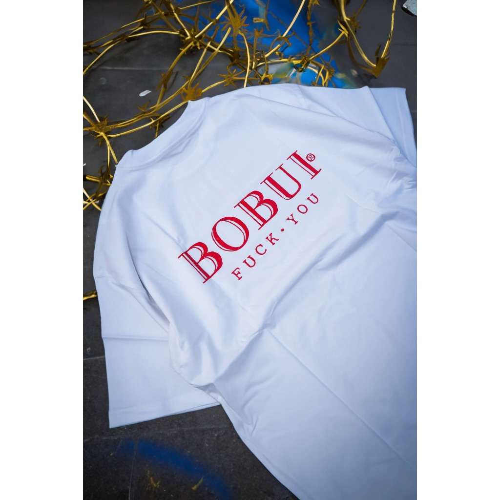 ÁO THUN OVERSIZED BOBUI FU LOGO