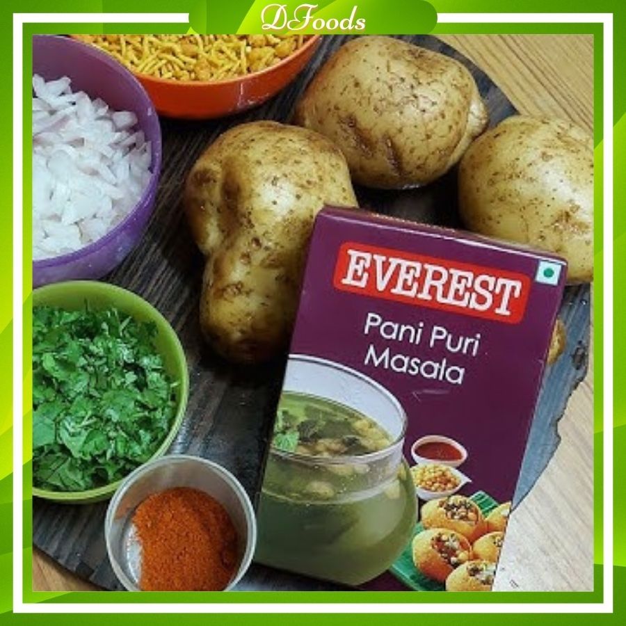 Everest Pani Puri Masala 100g Gia vị nước sốt món bánh Pani Puri