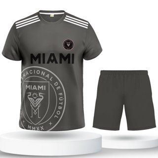 Bộ quần áo đá bóng, đồ đá banh nam nữ Mi ami Xám, thun lạnh cao cấp