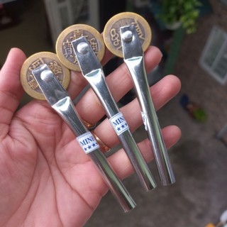 Đồng xu cạo gió đánh gió cán gỗ (9cm)