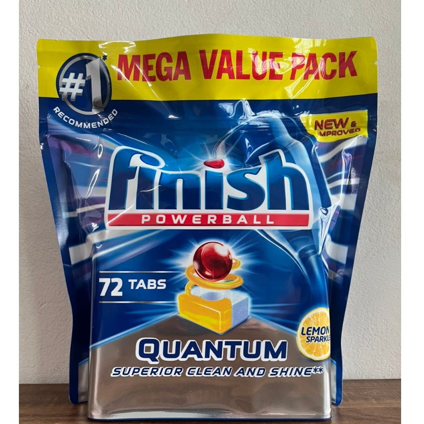 Viên rửa bát finish quantum max 72 viên