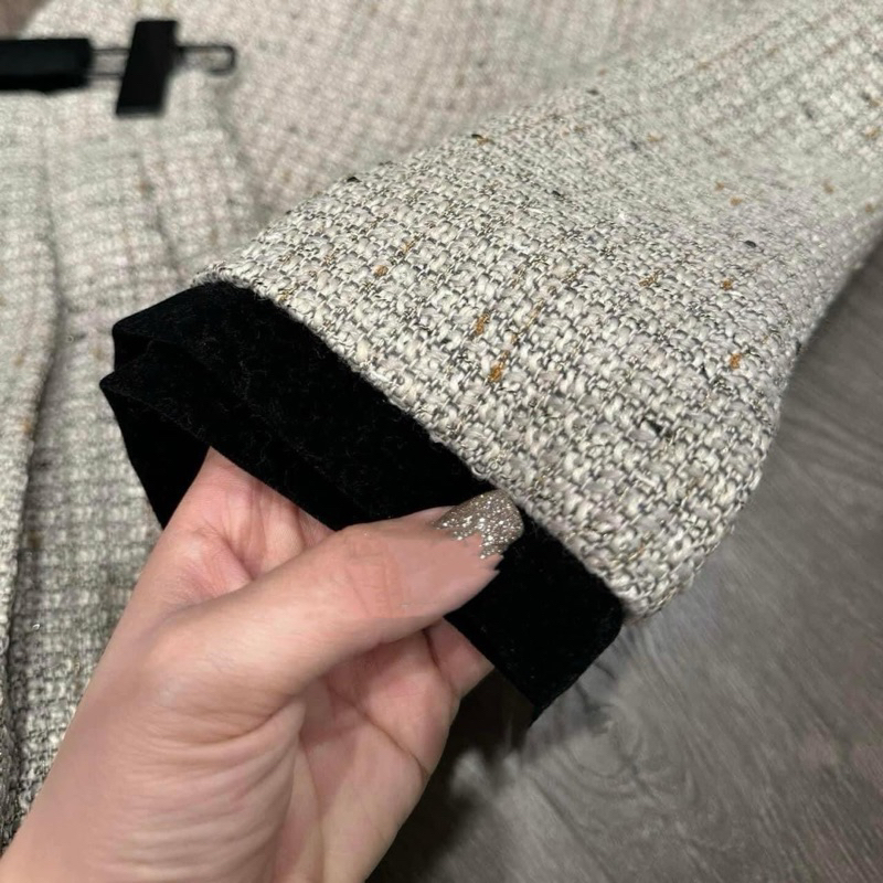 SET DẠ SN VÁY XẾP LI