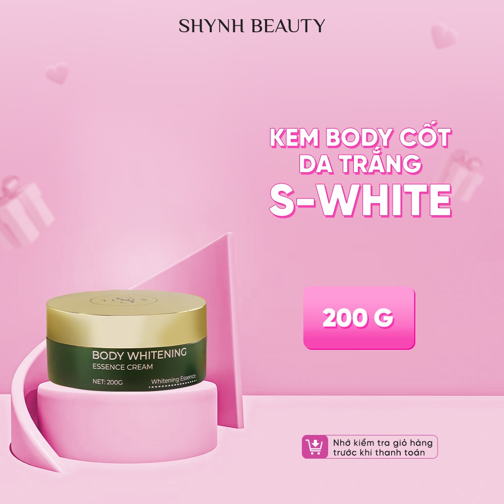 Kem Body Cốt S-White Da Trắng 200g